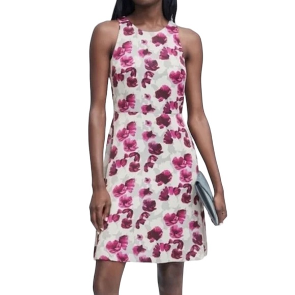 Banana Republic Dresses Banana Republic Floral Fitandflare Dress Poshmark